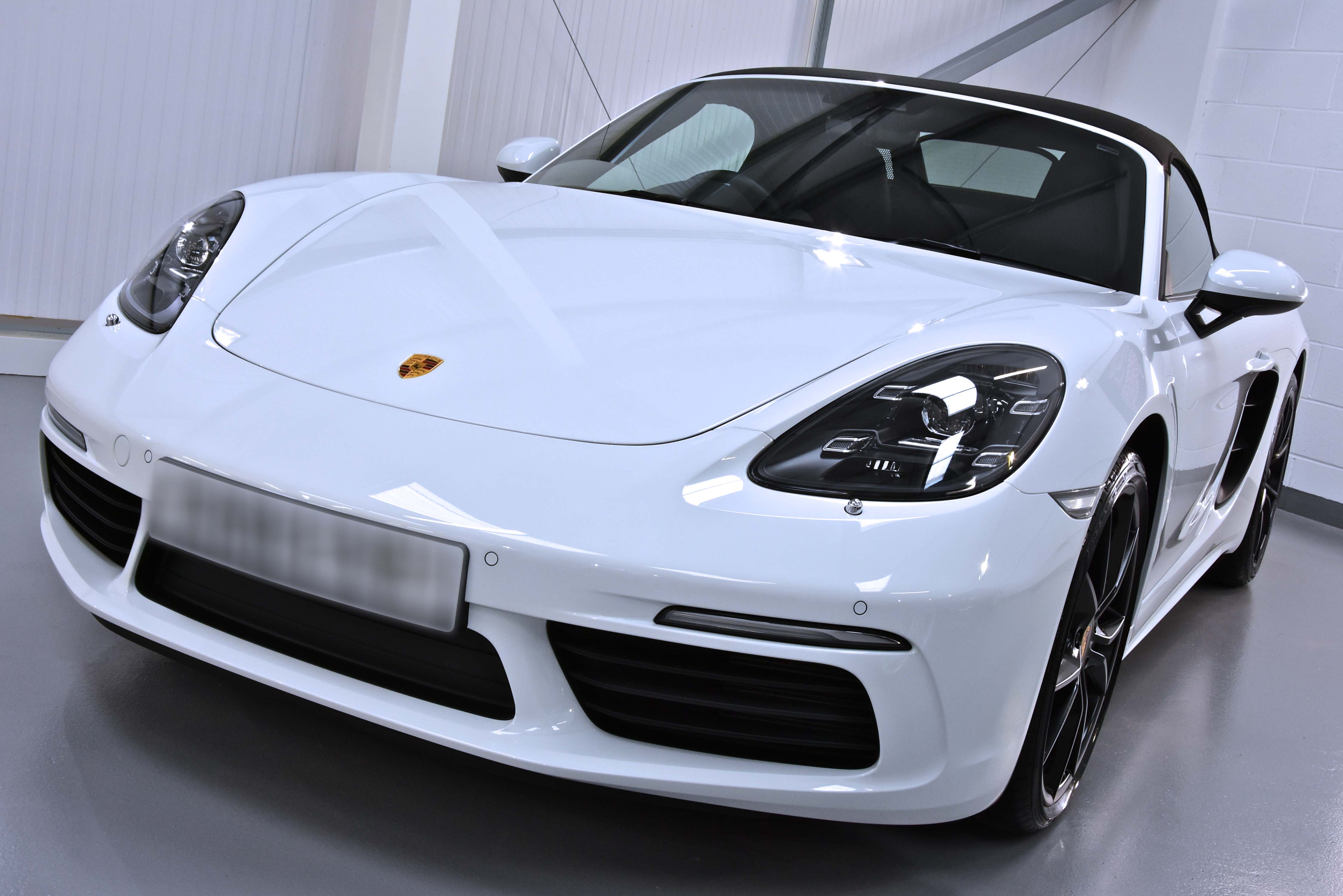 Porsche Boxster 718 XPEL Silver Package PPF Installation and Gloss Enhancement Detail
