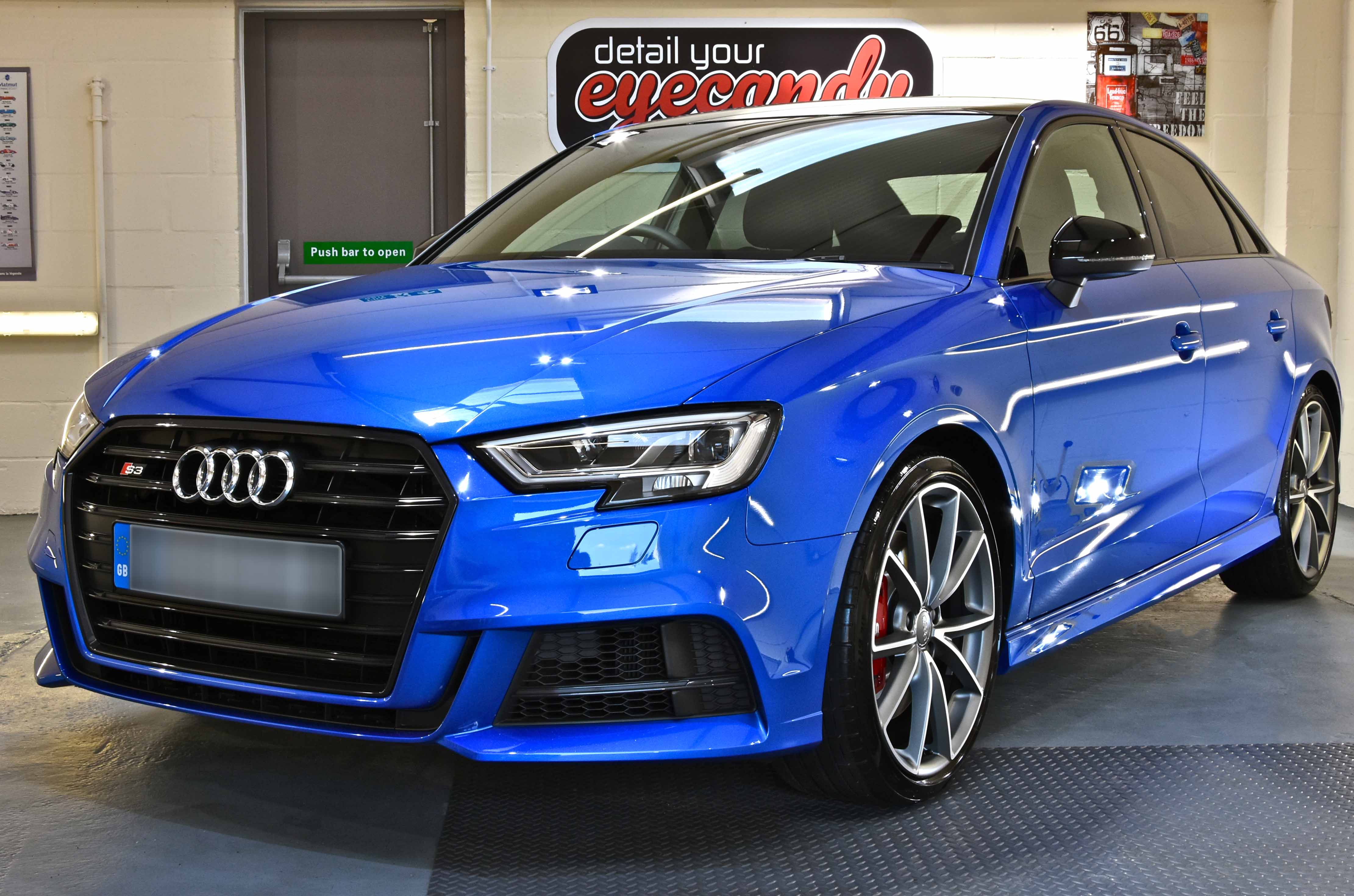 Audi S3 New Car Enhancement and Protection Detail with Kamikaze Collection Enrei