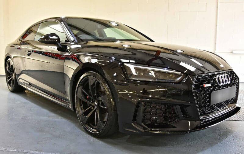 Audi RS5 New Car Detail XPEL Paint Protection Film Installation